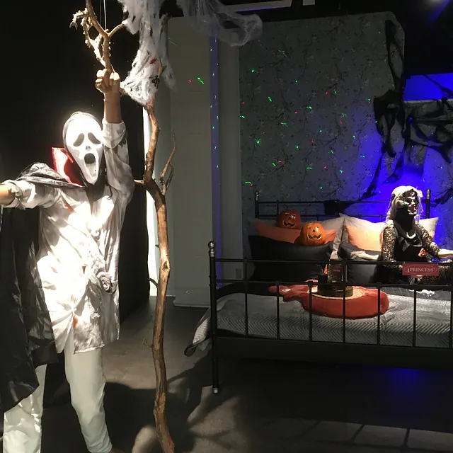 Skummel dekor til halloween